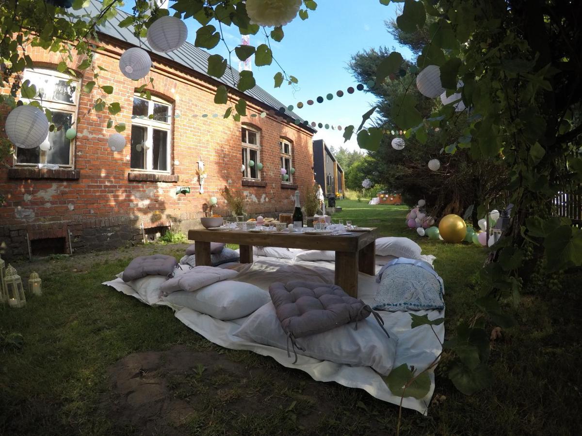Agroturystyka Gesiniec Stare Osieczno ภายนอก รูปภาพ